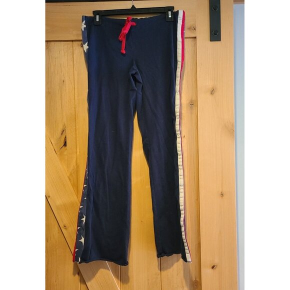 Tommy Hilfiger Pants - Tommy Girl Jean's Women Sz M Sweatpants Red White Blue Flag Leg Bootcut July 4th